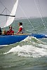 Classic 6 Metres racing in 18 knots of wind<br>6 metre Nancy<br>The British Classic Yacht Club Annual Regatta  Cowes - 15th-22nd July 2006 <br>Paul Todd/outsideimages.co.nz