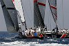 America's Cup Valencia Louis Vuitton Act 12<br>Luna Rossa (ITA) and Alinghi (SUI)<br> Bob Grieser/outsideimages.co.nz<br><br>    Editorial use only