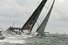 ROLEX FASTNET 2007 After a 25-hour weather delay, 271 boats set off today from the Squadron line in Cowes for the start of 46th edition of the Rolex Fastnet Race.<br>14 OMOCA open 60s were entered in the race.<br>Isle of Wight, United Kingdom<br>Paul Todd/outsideimages.co.nz<br>Any questions please contact paul@outsideimages.co.nz office NZ  (64) 9 411 7169- UK (44) 770932 09889