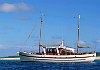 The Kingdom Of Tonga in the South Pacfic <br>New Zealand charter boat Faith at anchor in Vava'u