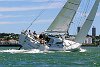 Owen/Clarke high performance 65 footer preforms sea trials in the Waitemata Harbour on a hot January day.<br>Auckland - New Zealand