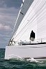 Roy Disney's new Reichel-Pugh Z86 class &quotPyewacket" starts her sea trials on the Hauraki Gulf in 15-18 knots of breeze.