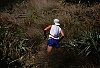 Running a trail on a hot summer's day in New Zealand