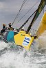 The 180th Skandia Cowes Week Regatta got underway today amidst changing conditions as an occluded front swept eastwards across the British Isles testing the record fleet of 1,028 yachts across some 37 classes. <br>Volvo Open 70 ABN AMRO ONE<br>Paul Todd/outsideimages.co.nz<br><br>*******Editorial Use Only********<br><br>