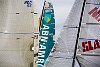 The 180th Skandia Cowes Week Regatta got underway today amidst changing conditions as an occluded front swept eastwards across the British Isles testing the record fleet of 1,028 yachts across some 37 classes. <br><br>The green mainsail of Volvo Open 70 &quotABN AMRO ONE" in the Class 0 IRC fleet.<br>Paul Todd/outsideimages.co.nz<br><br>*******Editorial Use Only********<br><br>