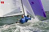 The 180th Skandia Cowes Week Regatta got underway today amidst changing conditions as an occluded front swept eastwards across the British Isles testing the record fleet of 1,028 yachts across some 37 classes. <br>RS K6 Pippi<br><br>Paul Todd/outsideimages.co.nz<br><br>*******Editorial Use Only********<br><br>