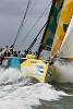 The 180th Skandia Cowes Week Regatta got underway today amidst changing conditions as an occluded front swept eastwards across the British Isles testing the record fleet of 1,028 yachts across some 37 classes. <br>ABN AMRO ONE<br>Paul Todd/outsideimages.co.nz<br><br>*******Editorial Use Only********<br><br>