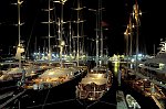 Super Yachts tied up in the viaduct basin New Zealand